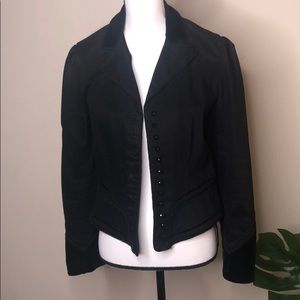 BRAND NEW RALPH LAUREN black button jacket